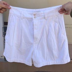 Madewell All-White Shorts